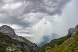 Gewitter über Gstaad